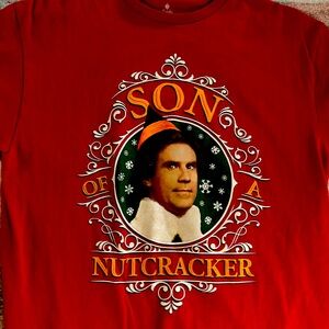 Medium Elf “Son Of A Nutcracker” Graphic Tee